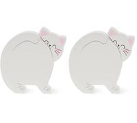 Legami Lovely Notes - Bloc de notas adhesivo para gato, HSS0001, gris (Paquete de 2)