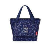 Legami - Bolsa térmica porta almuerzo, bolsa térmica para almuerzo, oficina, trabajo, Lunch Bag de 10,8 litros, correa ajustable, bolsa de hombro, 33 x 22 x 15 cm, Tema Stars