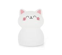 Legami - Luz nocturna recargable Soft Dreams para Niños, Tema Kitty, Multicolor, Cable USB Tipo C Incluido