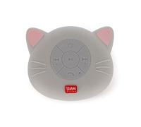 Legami - Manos Libres y Altavoz Bluetooth® Resistente al Agua, Singing in The Shower, Tema Kitty, con Ventosa Desmontable, Micrófono Integrado, Cable de Carga Tipo C Incluido