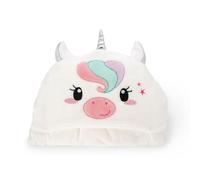 Legami - Manta con Capucha Cosy Hugs! Tema Unicorn, con Bolsillos calientamanos y Capucha, Manta de poliéster, Cierre de botón, 150 x 125 cm