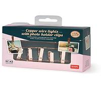 Legami Milano - Hilo de luces de cobre con clip para fotos, multicolor, talla única