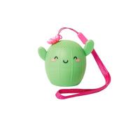 Legami - Mini Manos Libres y Altavoz inalámbrico, Pump Up The Volume, 5,8 x 5 cm, Revestimiento Exterior de Goma, Interior de plástico, Tema Cactus, Toma Selfies remotos