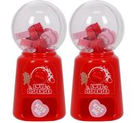 Legami - Mini dispensador de gomas para borrar, Love Dispenser, 15 gomas, goma en forma de corazón, dimensiones 9 x 22 x 0,5 cm (Paquete de 2)