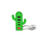 Legami - Mini Hub USB a 4 Porte, Tema Cactus, compatibile con US (Multiplatform)