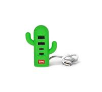 Legami - Mini Hub USB de 4 Puertos Cactus compatible con USB 1.0/1.1/2.0, Windows 2000/XP/7/8/10, MacOS a partir de 8.5 pulgadas, Linux Kernel a partir de 2.4