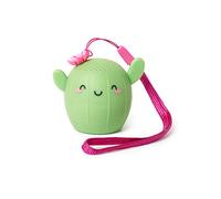 Legami - Mini Manos Libres y Altavoz inalámbrico, Pump Up The Volume, 5,8 x 5 cm, Revestimiento Exterior de Goma, Interior de plástico, Tema Cactus, Toma Selfies remotos