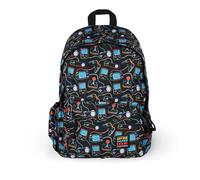 Legami Mochila para el Colegio, Negro, 35 x 45 x 20 cm Unisex Adulto