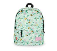 Legami - Mochila Para Escuela My Backpack, Carpeta Escolar Forrada, Ajustable, Cierre de Cremallera, Compartimento Interno para Laptop y Tablet, Bolsillo Lateral, Apto para viajar, 30 x 40 x 18 cm