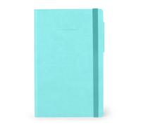 Legami - My Notebook, Cuaderno de rayas de 6 mm, Aquatic Awe, Large, papel certificado FSC, 192 páginas, tapa blanda, cierre elástico, 17 x 24 cm