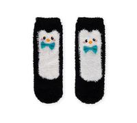 Legami - Navidad ¡It's a Match! Calcetines antideslizantes para niños y adultos, tema Penguin, 26-34