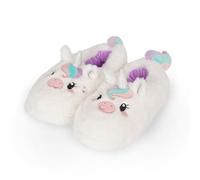 Legami - Pantuflas Cosy Slippers, Tema Unicorn, Small, Talla EU 35-38, UK 2½ - 5, Suela de Goma, Lavables en Lavadora