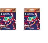 Legami Pegatinas Reflectantes para Bicicleta con Estilo, Pegatinas Reflectantes, Resistentes al Sol y a la Lluvia, fáciles de Poner y Quitar, decoración de Bicicleta para niños, Space (Paquete de 2)