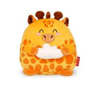 Legami Peluche Super Soft! Giraffe mini con tarjeta de identificación personalizable se sostiene solo