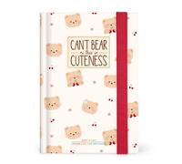 Legami - Planificador diario Small 2027, Teddy Bear White, 12 meses, cierre con banda elástica, diario de enero de 2027 a diciembre de 2027, fabricado en papel certificado por FSC, 9,5 x 13,5 cm