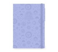 Legami - Planificador semanal Maxi 2027, Cosmic Lilac, 12 meses, cierre con banda elástica, calendario de enero de 2027 a diciembre de 2027, hecho de papel certificado por FSC, 19,5 x 26,5 cm
