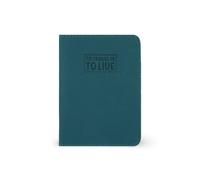 Legami - Porta pasaporte azul petróleo, Passport Holder Cartera para viajes, funda para pasaporte, 1 bolsillo para pasaporte, 4 bolsillos para tarjetas, protección RFID, 10,5 x 14 x 1 cm, turquesa, S,
