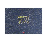 Legami - Puzzle de 1000 Piezas, con póster guía y sobre de Tela, Juego de Mesa, en cartón plastificado y Tela, Tema Stars, 68 x 48 cm