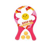 Legami- Racchette Rackets de Playa, Color Daisy, Standard (BR0007)