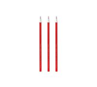 Legami - Recambio para bolígrafo de gel borrable, juego de 3 piezas, altura 13 cm, tinta termosensible rojo, punta 0,7 mm