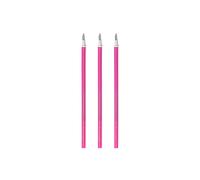 Legami - Recambio para bolígrafo de gel borrable, juego de 3 piezas, altura 13 cm, tinta termosensible rosa, punta 0,7 mm