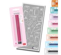 Legami - Recargas de gel para bolígrafo de gel borrable con sobre Tinte Ink (Rosa (Paquete individual))