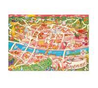 Legami - Rompecabezas de 1000 Piezas, Tema Florencia, Incluye Póster Guía y Bolsa Contenedora, L 68 x H 48 cm