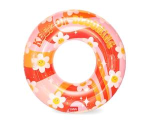 Legami - Rosquilla Hinchable para Piscina, tamaño Grande, para niños y Adultos, Accesorio Hinchable para la Playa y la Playa, soporta hasta 80 kg, Forma de Flotador, diámetro 102 cm, Daisy