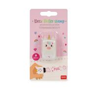 Legami - Sello decorativo de rodillo - Unicorn - Roller Stamp