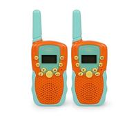 Legami - Set de 2 Walkie Talkies, Walkie Talkies con 8 Canales, Transmiten hasta 3-5 km en Espacio Abierto, Volumen Ajustable, Radio para Comunicación a Distancia, Regalo Ideal, 4 x 14 x 2 cm