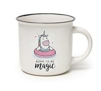 Legami -Taza Cup-puccino, Tema Unicorn, Porcelana New Bone China, Take a Break Collection, multicolor, 350 ml de Capacidad