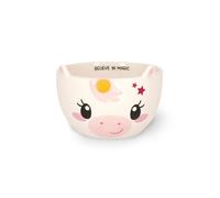 Legami - Taza de cereales de gres ¡Buenos días! Tema Unicorn, Taza para el desayuno, Apta para microondas, Apta para lavavajillas, Capacidad hasta 400 ml, 12 x 9 cm