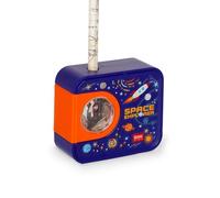Legami - Temperino Eléctrico Top of the Tip, Tema Space, con Tanque, para Lápices con Diámetro 6-8 mm, 1 Batería AA no incluida, en Plástico, 7.9 x 6.9 x 2.9 cm