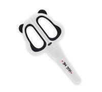Legami, Tijeras para niños, corte preciso, tijeras para zurdos, tijeras para diestros, tijeras de punta redondeada, con funda para la hoja, seguras, material escolar, tema panda
