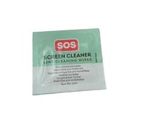 Legami - Toallitas Pre Imbevute, Sos Screen Cleaner, 15 x 13 cm, 12 toallitas empaquetadas individualmente para limpiar pantallas, gafas, ordenadores, televisores, cámaras fotográficas y smartphones