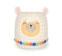 LEGAMI Vela de cera perfumada, diseño de llama con aroma a flor de lima y vainilla, mecha de algodón