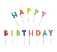 Legami - Velas para tarta, plástico, velas para cumpleaños, 7 cm de altura, soportes incluidos, HAP0002