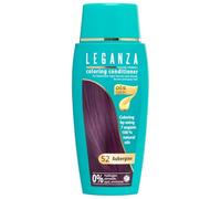 Leganza, 7 aceites naturales, bálsamo para el pelo de color berenjena 52