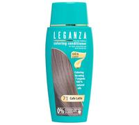 LEGANZA | Bálsamo Colorante Natural para el Cabello Color Café con Leche Nº 71 | Tinte Sin Amoniaco | Enriquecido con Aceites Naturales | baño de color | cubre canas | 150ML