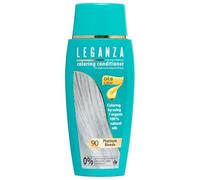 LEGANZA | Bálsamo Colorante Natural para el Cabello Color Rubio Platino Nº 90 | Tinte Sin Amoniaco | Enriquecido con Aceites Naturales | baño de color | cubre canas | 150ML
