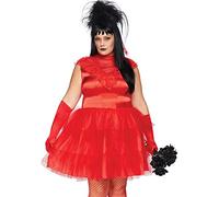 LegAvenue Beetle Bride + Disfraces, Rojo, 1X-2X para Mujer