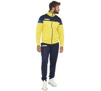 LEGEA Chándal Bolivia Cuba Deportivo, Amarillo BLU-BLU, S Unisex Adulto