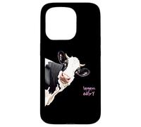 Legen Dairy Juego de Palabras Estilo de Dibujos Animados Vaca legendaria Carcasa para iPhone 15 Pro