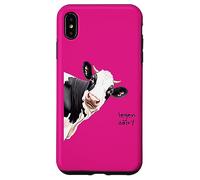 Legen Dairy Juego de Palabras Estilo de Dibujos Animados Vaca legendaria Carcasa para iPhone XS MAX