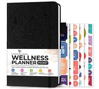 Legend - Agenda de bienestar y diario de alimentos, diario de dieta diaria, salud y fitness con seguimiento de ejercicio y pérdida de peso, diario de estilo de vida, nutrición y entrenamiento, dura 6