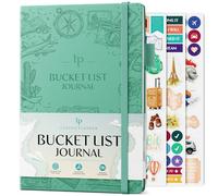 Legend Bucket List Journal - El cuaderno definitivo para planificar aventuras, viajes, objetivos y experiencias - Libro de lista de deseos para parejas (aguamarina)