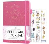 Legend - Diario de cuidado personal, cuaderno de reflexión diaria guiada para salud mental y física, estado de ánimo y desarrollo personal, 3 meses, 7 x 10 pulgadas (flor violeta)