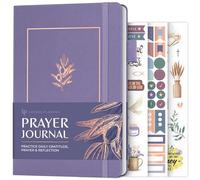 Legend - Diario de oración para mujeres y hombres, cuaderno devocional diario, suministros y accesorios de estudio bíblico, regalos basados en la fe, planificador religioso y libro de dioses