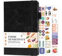 Legend Diario de sensibilidad alimentaria - Dieta de eliminación diaria y diario de salud con rastreador de síntomas - Registro de libro para fodmap bajo, diabético, Ibs (negro)
