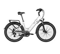 LEGEND EBIKES Milano, Bicicleta Eléctrica Batería Extraíble 25km/h, 36V 14Ah, Ebike 7 Velocidades 250W, Bicicleta Electrica Paseo Ruedas 26", Bicicletas Electricas Frenos Hidráulicos